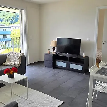 Entier 85m2, 2 Chambres, 2 Salles De Bain, Salon, Cuisine Entierement Equipee, Au Bouveret * Port-Valais